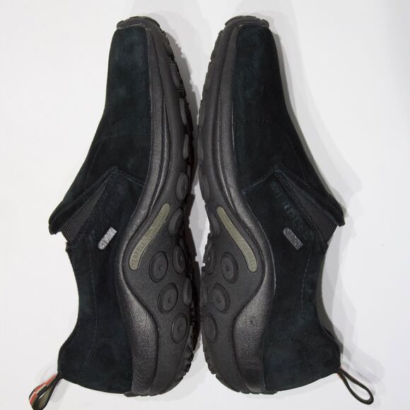 Merrell Jungle Moc Slip-On Shoe Black Suede Water Resist Women 9.5 Worn Once - Picture 14 of 14